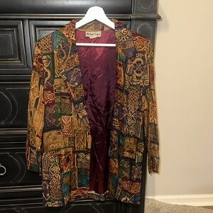 Michael Tyler Women's Multicolor Blazer